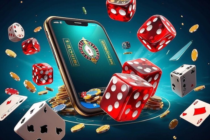 Live dealer table with HD camera feed on mobile screen